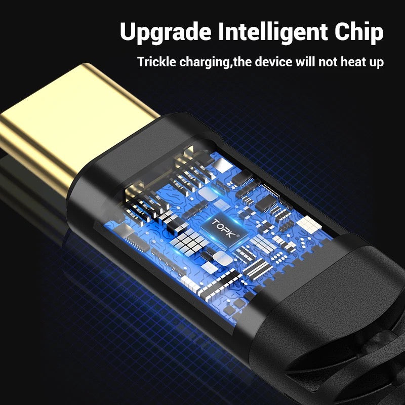 TOPK Fast Charging Type-C Charger Cable