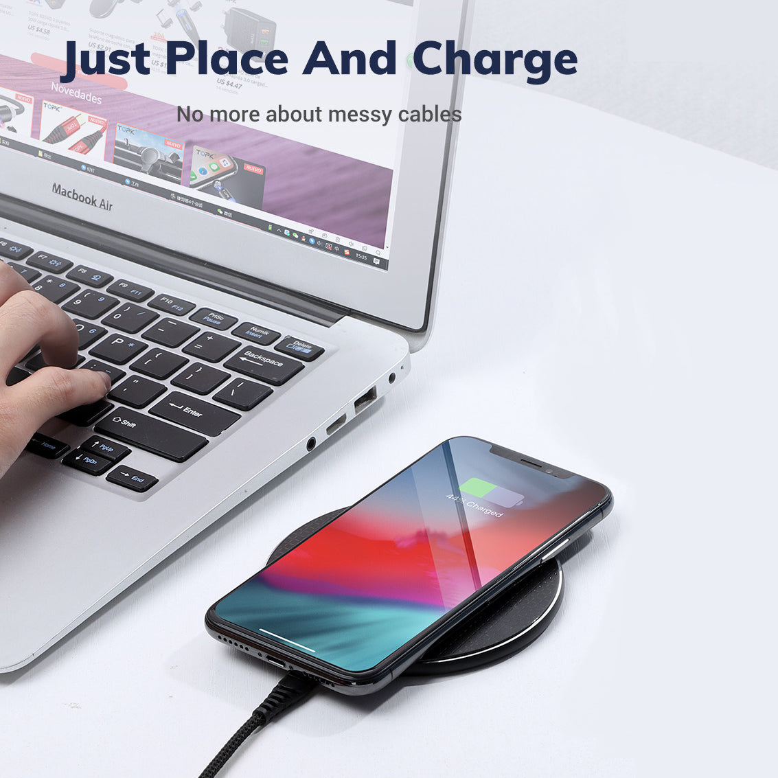 10W Universal QI Wireless Charger Charging