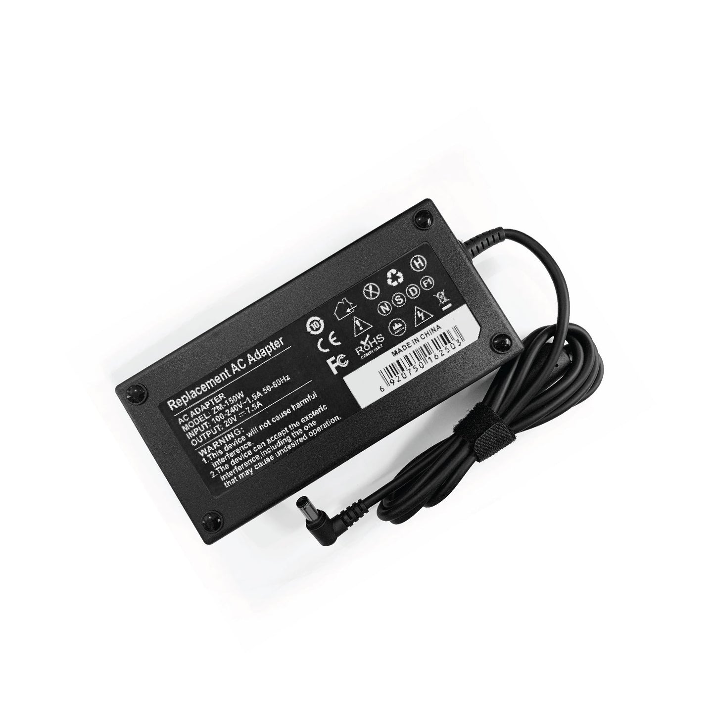 For Asus 150W 20V 7.5A 6.0*3.7mm Laptop Charger AC Adapter