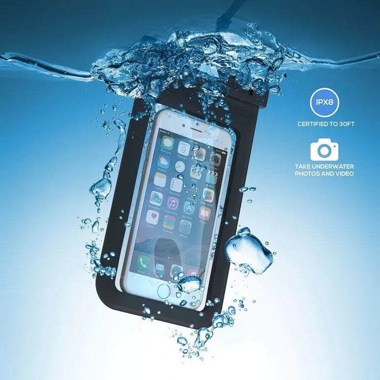 Universal Waterproof Case Bag IPX8 For Phone Card Money Pouch Case Dry Summer