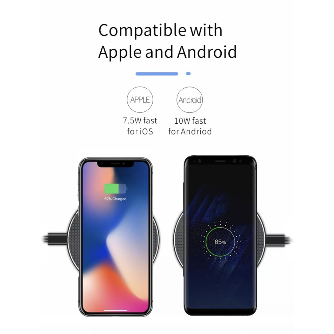 10W Universal QI Wireless Charger Charging