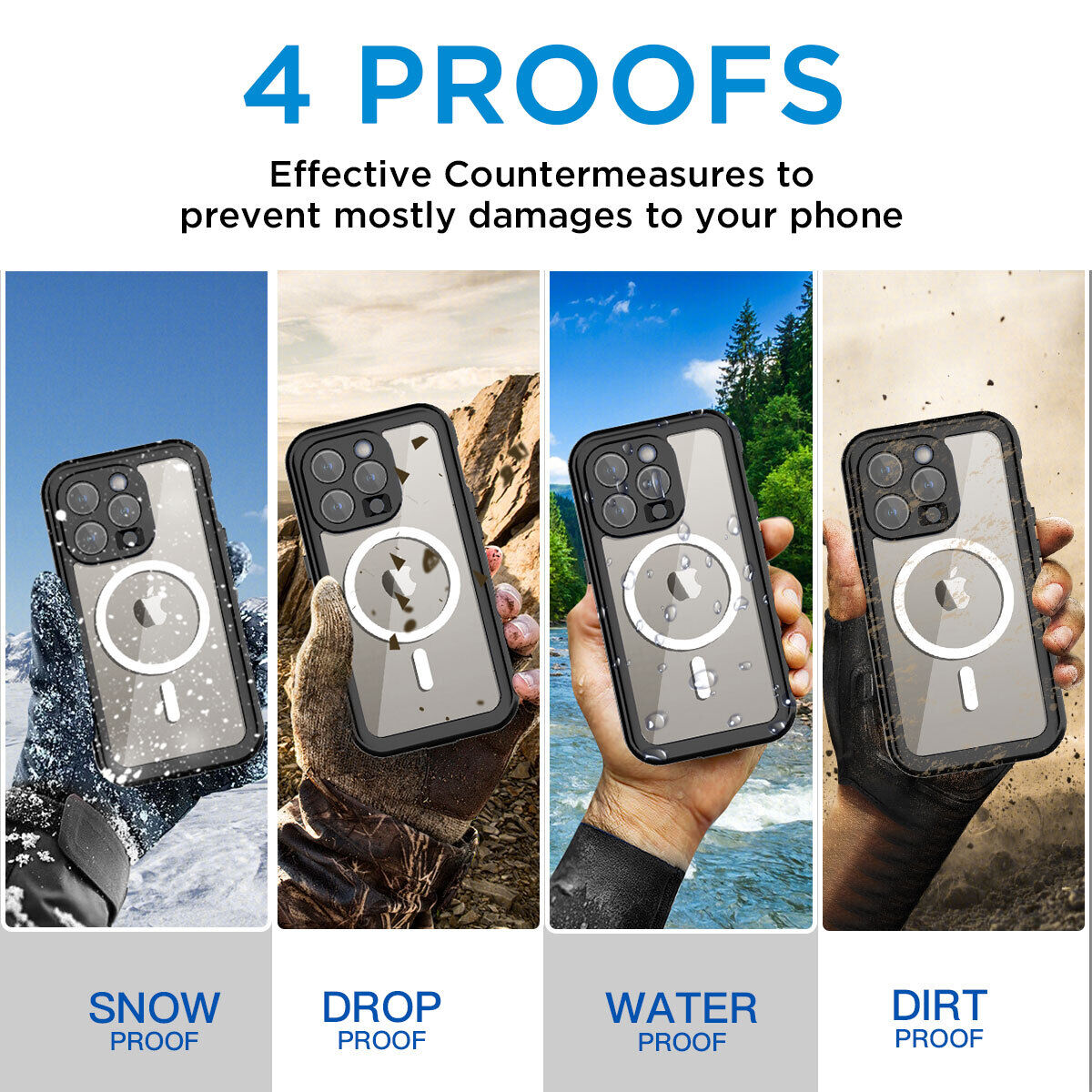 Redpepper Case Life Waterproof ShockProof Cover For iPhone