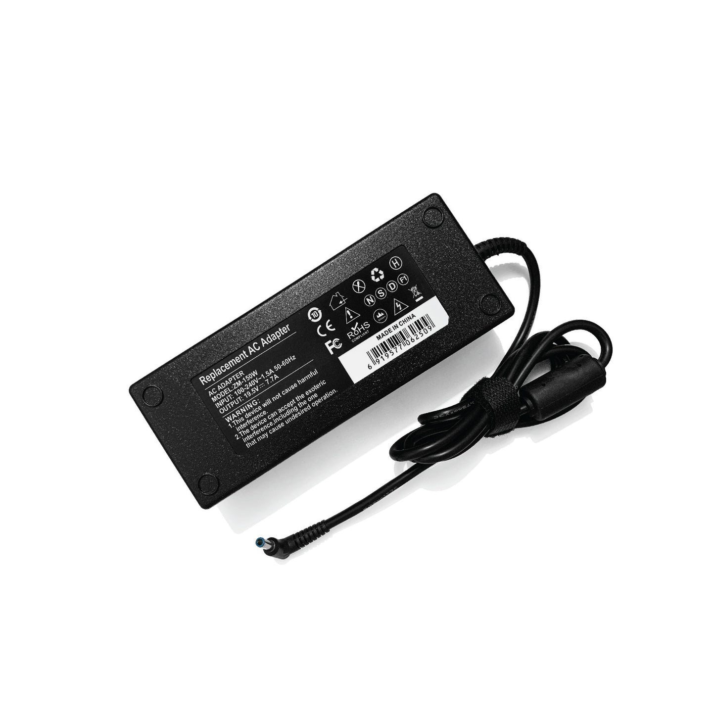 For HP 150W 19.5V 7.7A 4.5*3.0mm Laptop Charger AC Adapter