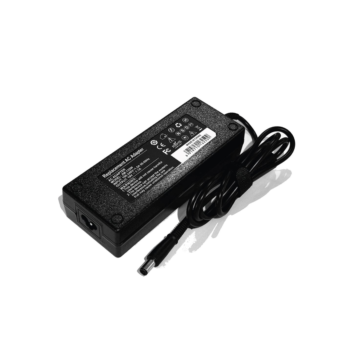 For HP 135W 19V 7.1A 7.4*5.0mm Laptop Charger AC Adapter