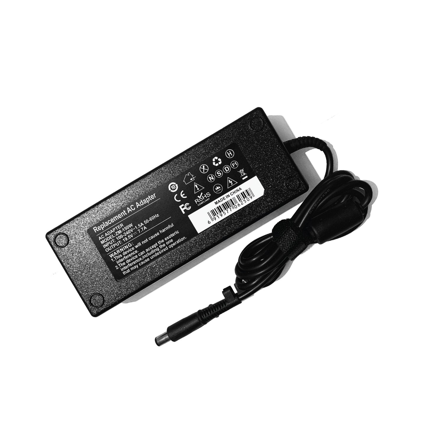 For HP 150W 19.5V 7.7A 7.4*5.0mm Laptop Charger AC Adapter