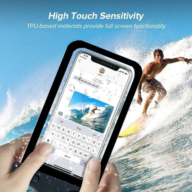 Universal Waterproof Case Bag IPX8 For Phone Card Money Pouch Case Dry Summer