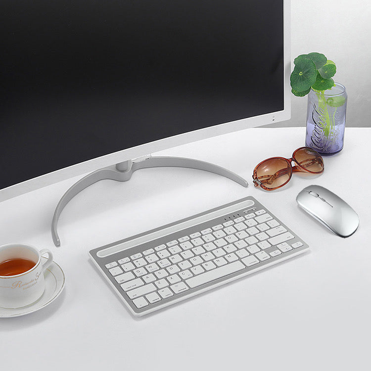 Keyboard Multi Device Universal Wireless Device Bluetooth 3.0 With Sturdy Stand