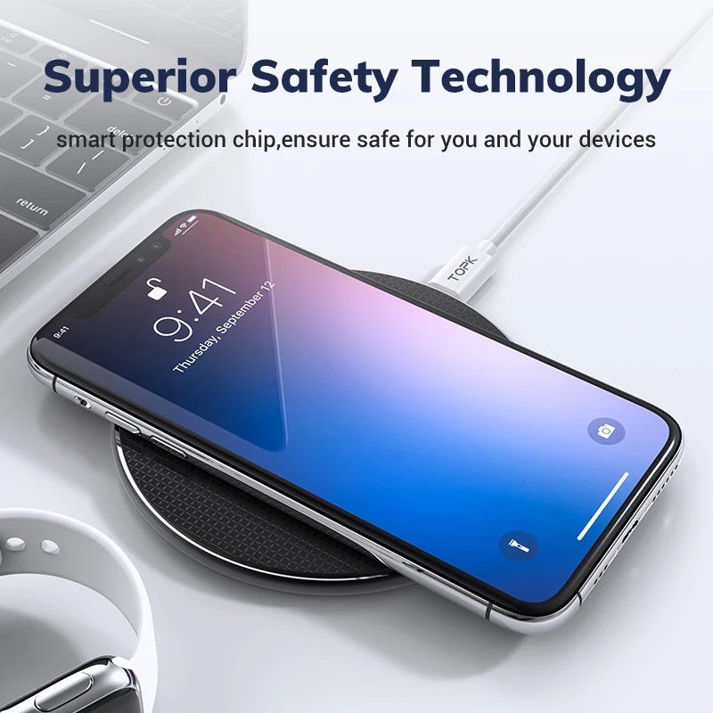 10W Universal QI Wireless Charger Charging