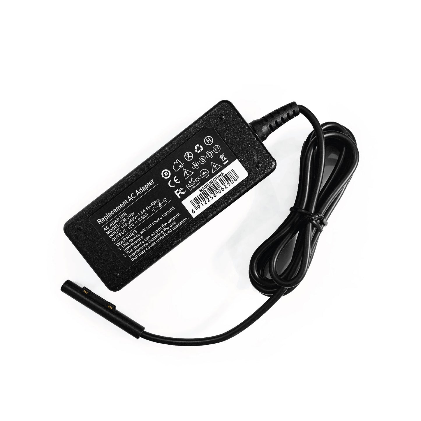 For Microsoft Surface Pro 3 4 1625 36W 12V 2.58A Laptop Charger AC Adapter
