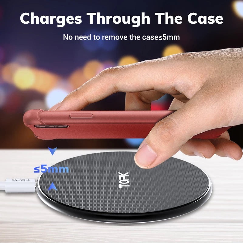 10W Universal QI Wireless Charger Charging