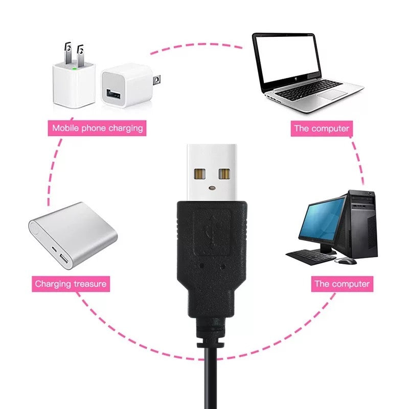 Clip Ring Light Video Conference Lighting USB Laptop Desk Lamp Zoom Phone Stand