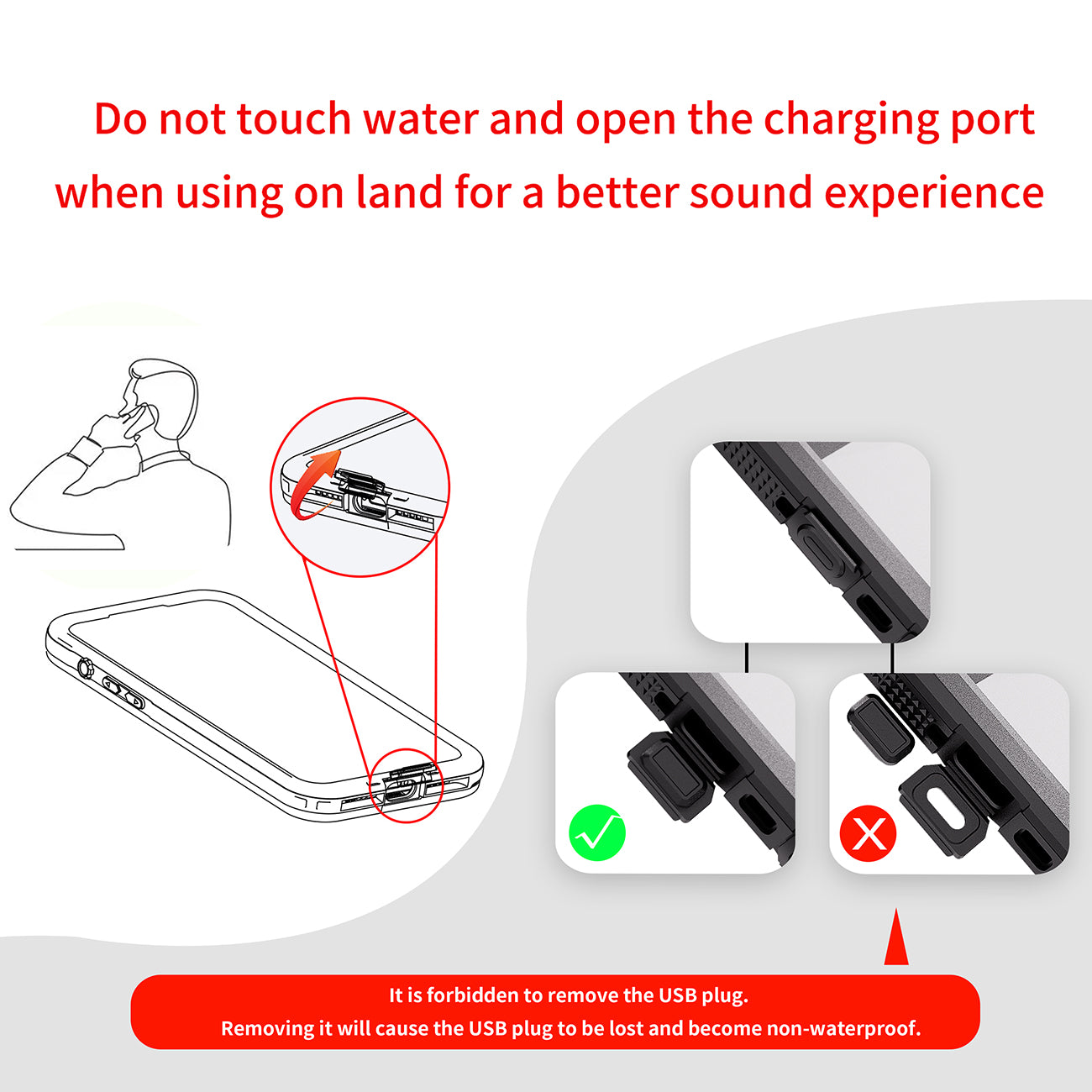 Redpepper Case Life Cover Waterproof Dust Shockproof For Google Pixel 9A