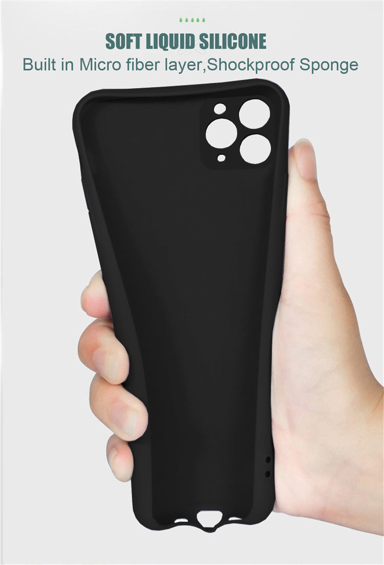 Ring Stand Case Shockproof Magnet Silicone Cover For iPhone