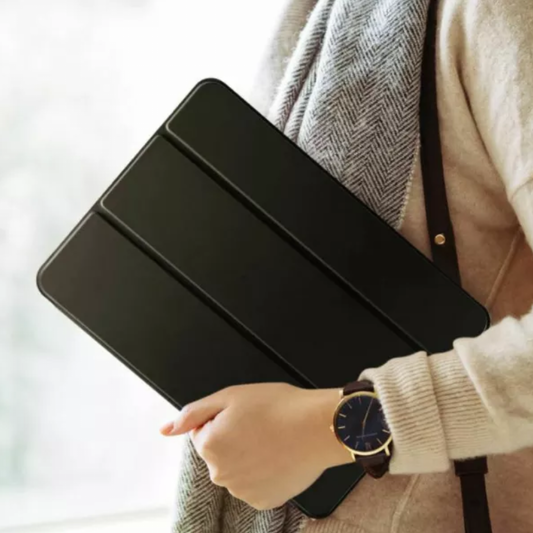 For iPad Foldable Smart Cover Flip Case