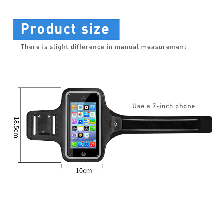 Universal Outdoor Sports Armband Case Phone Holder Gym Run Jog Night Reflection