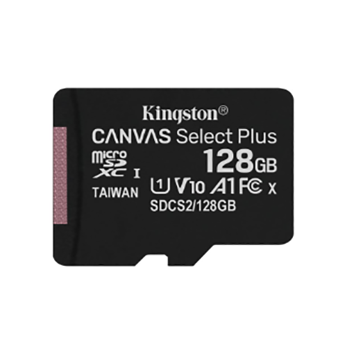 Kingston Canvas Select Plus 128GB Micro SD Card SDHC UHS-I Mobile Phone TF Memory Card 100Mb/s