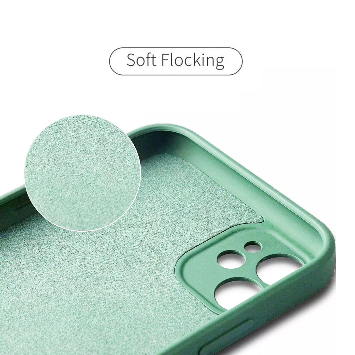 Ring Stand Case Shockproof Magnet Silicone Cover For iPhone
