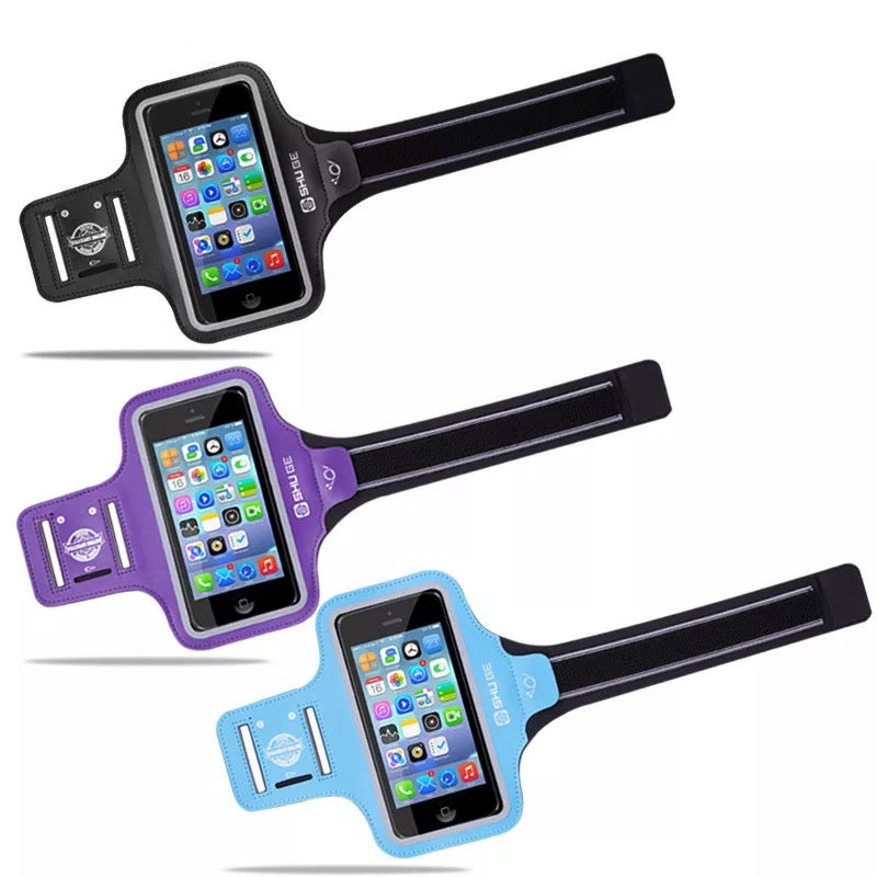 Universal Outdoor Sports Armband Case Phone Holder Gym Run Jog Night Reflection