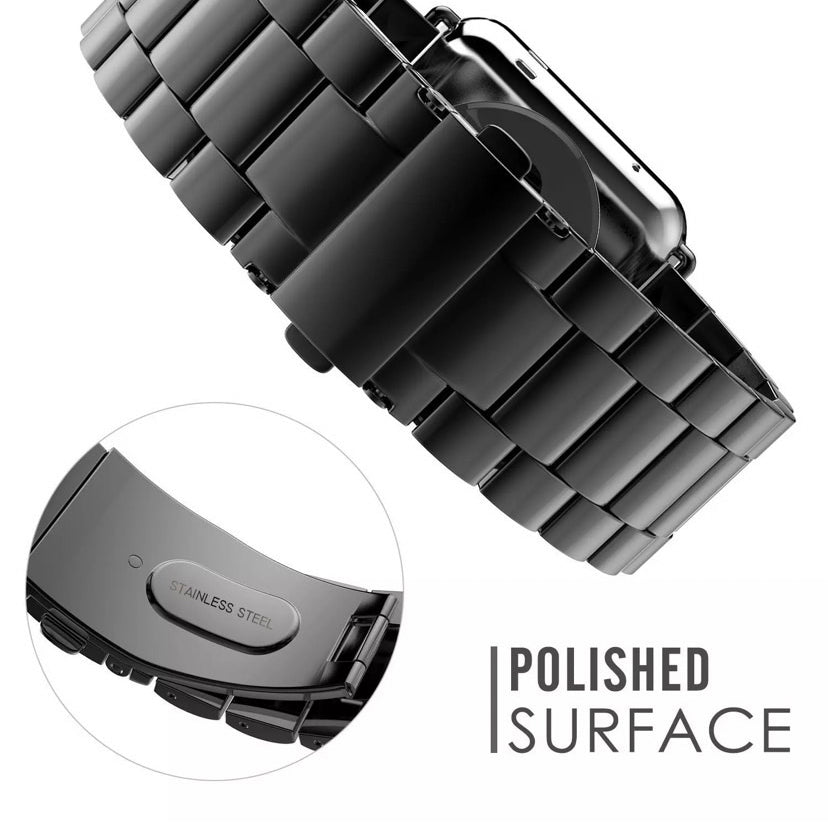 Stainless Steel Metal Watch Band Strap For Apple iWatch Ultra 10 9 8 7 6 5 4 3 2 1 SE 49 46 45 44 42 41 40 38 mm