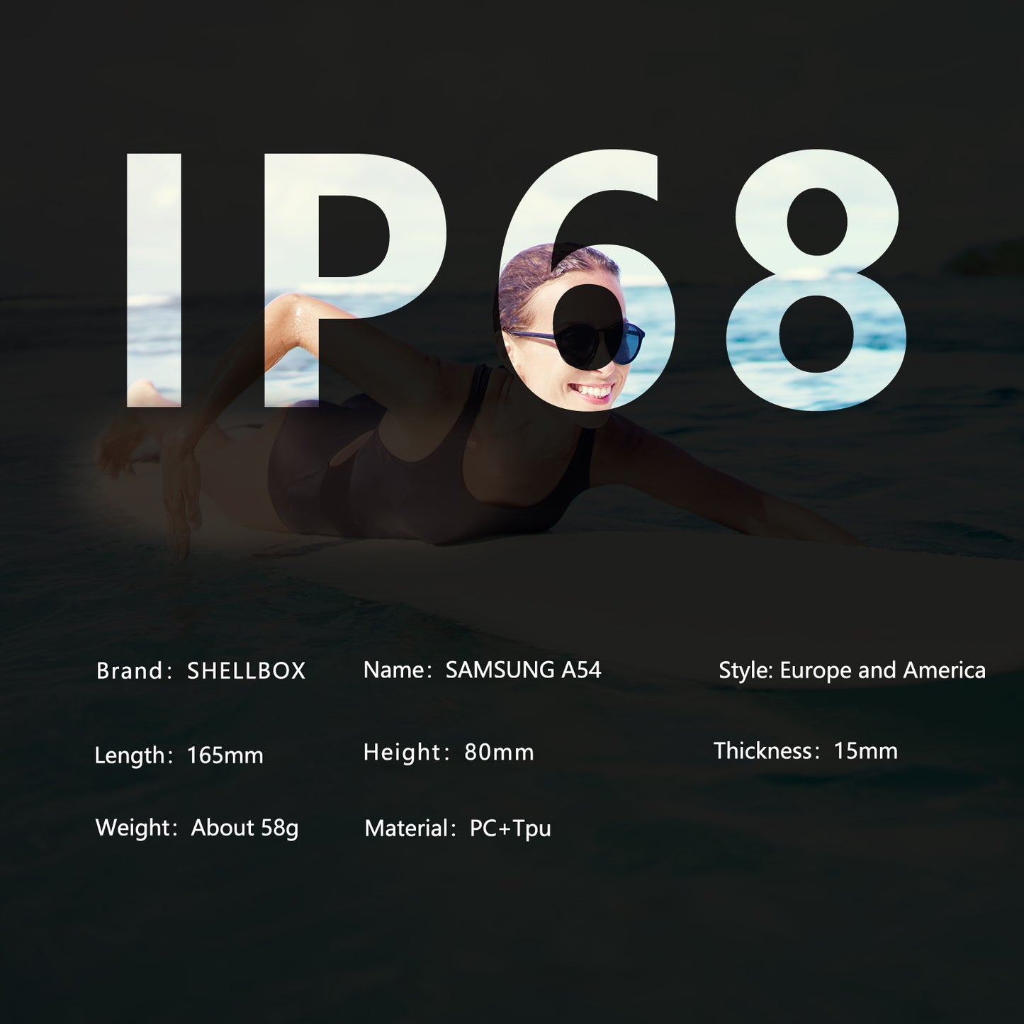 Redpepper Life Cover Waterproof Dust Shockproof Case For Samsung A Series A55 A54 A53 A35 A32 A25 A16 A15 A14 A13 4G 5G