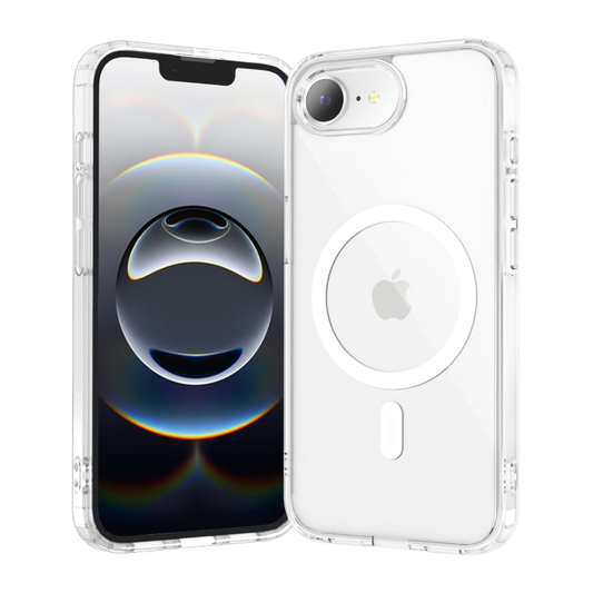 Case Clear Magnetic Shockproof Cover For iPhone 16e