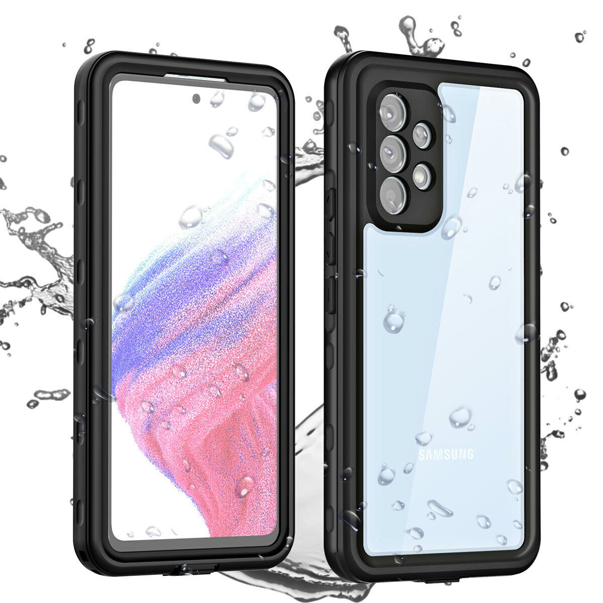 Redpepper Life Cover Waterproof Dust Shockproof Case For Samsung A Series A55 A54 A53 A35 A32 A25 A16 A15 A14 A13 4G 5G