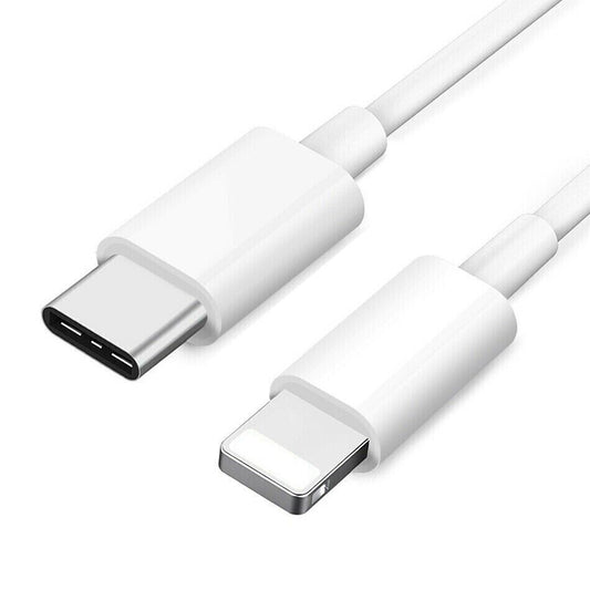 1M/2M PD Fast Charging Type C Cable cord charger Apple iPhone