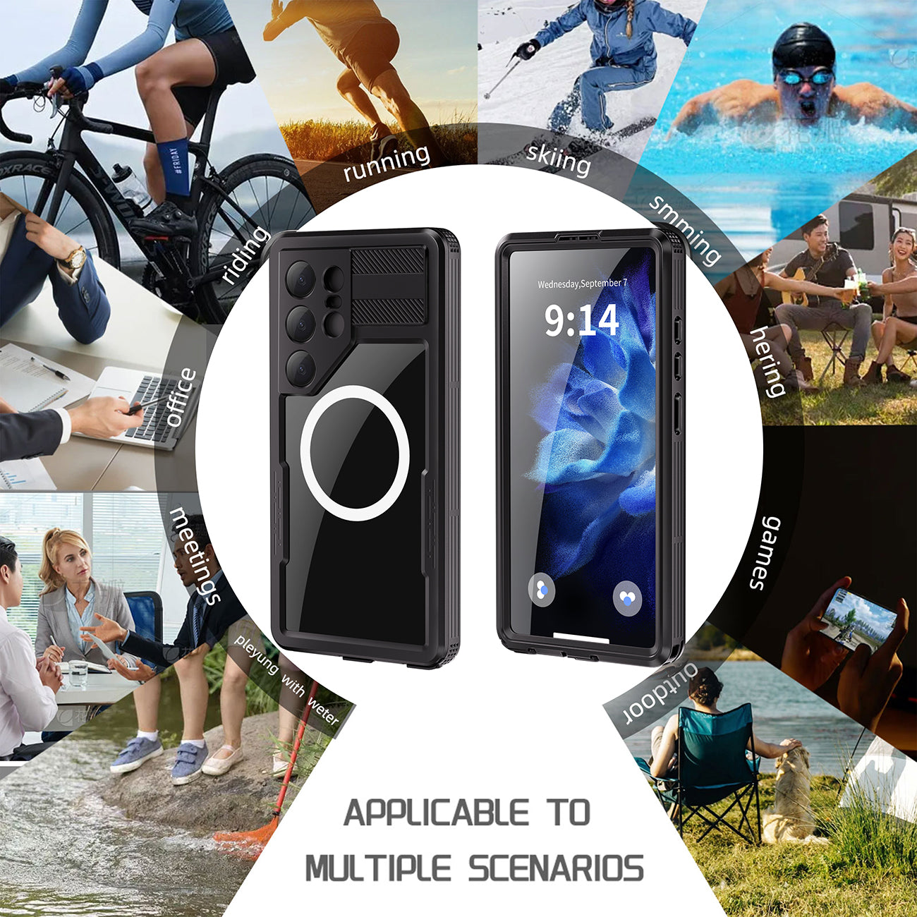 Redpepper Case Life Cover Waterproof Dust Shockproof For Samsung Galaxy S25 Ultra