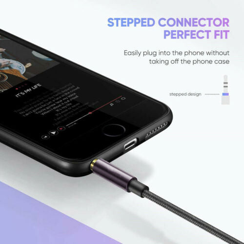 AUX Cable 3.5mm Stereo Audio Male to Male Auxiliary Extension Cord For Phone Car