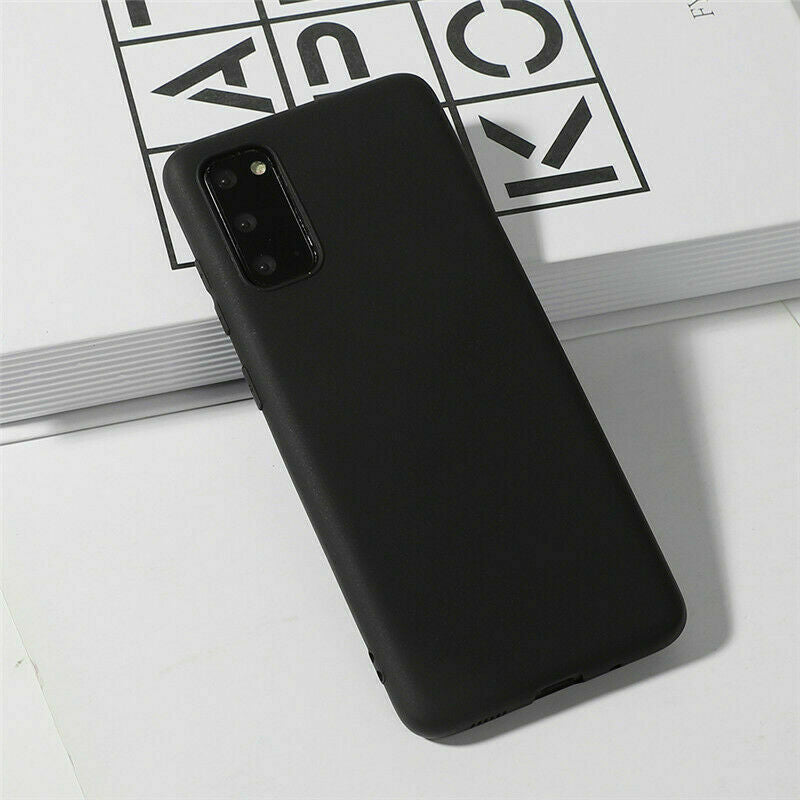 Shockproof Rubber Liquid Silicone Case For Samsung S20 S10 S9 S8 Plus Ultra Note 10 9 8