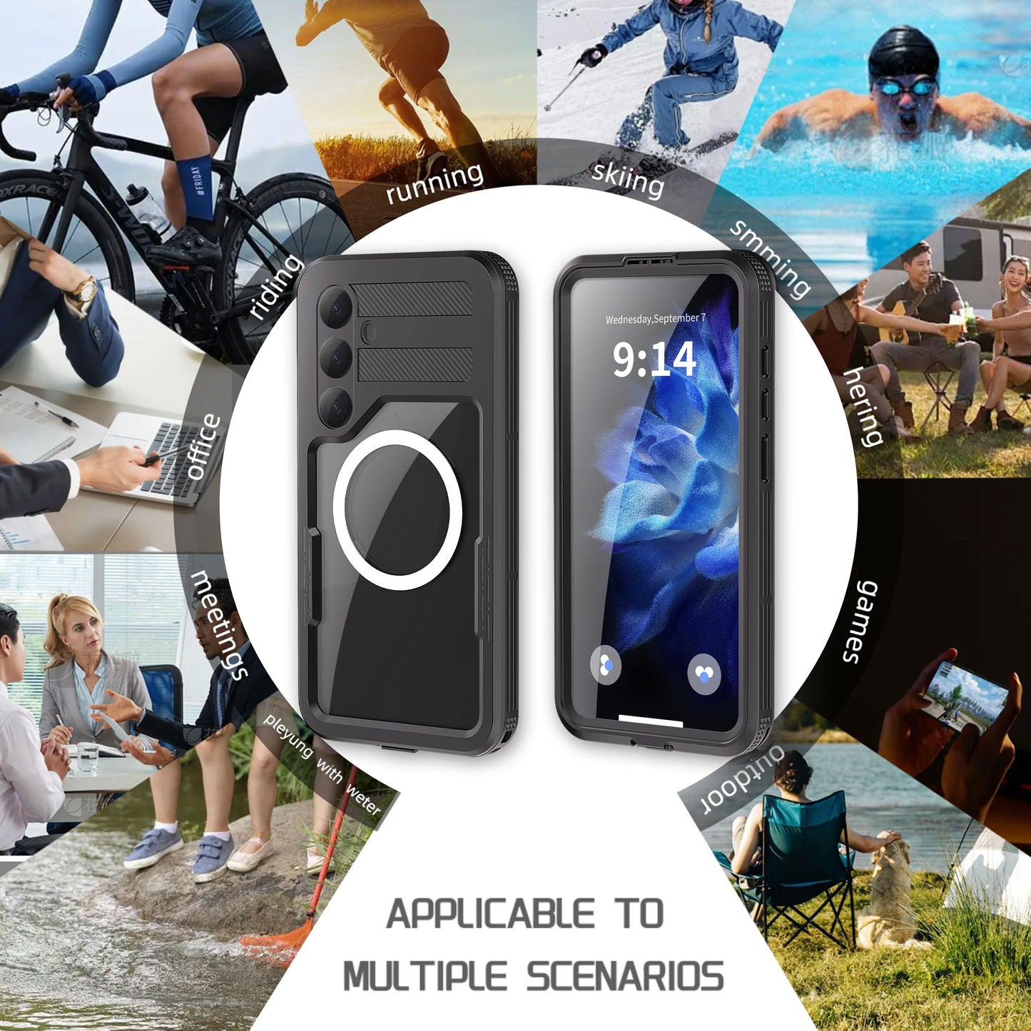 Redpepper Case Life Cover Waterproof Dust Shockproof For Samsung Galaxy S25 Plus