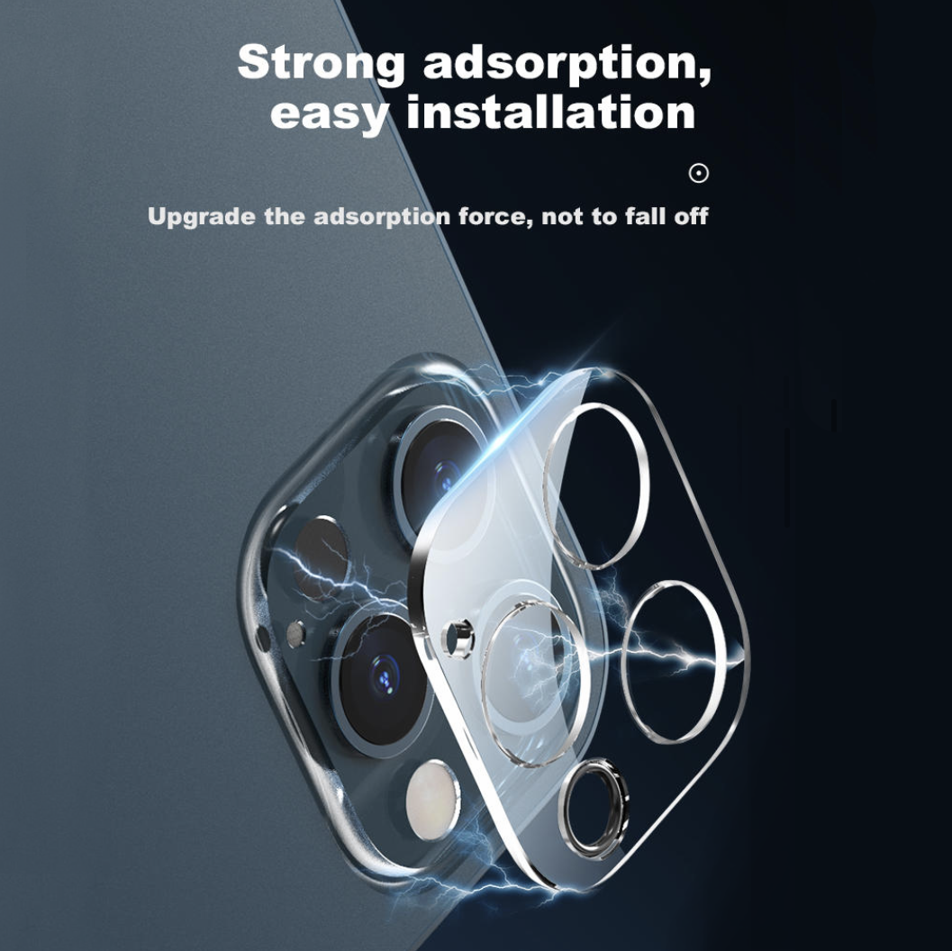 Camera Lens Tempered Glass Screen Protector For iPhone