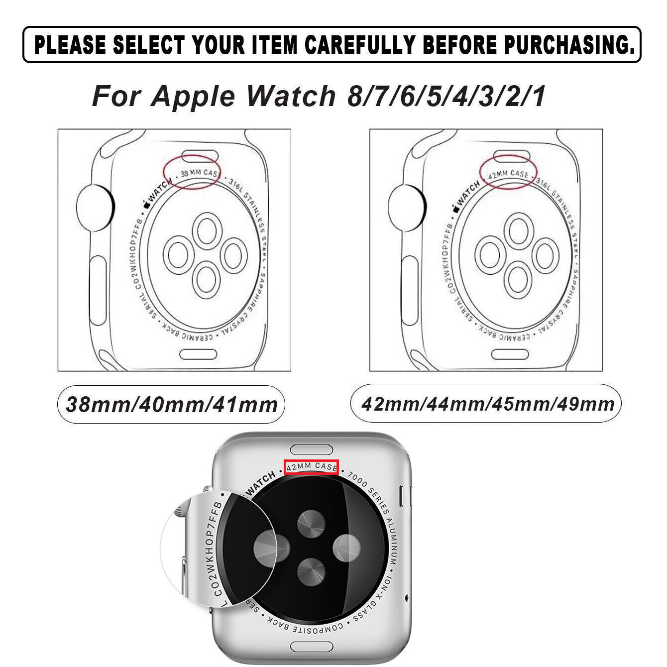 Trail Loop Watch Band Strap For Apple iWatch Ultra 10 9 8 7 6 5 4 3 2 1 SE 49 46 45 44 42 41 40 38 mm
