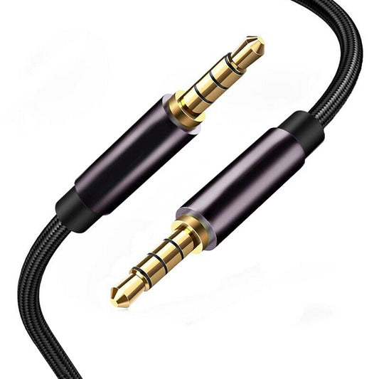 AUX Cable 3.5mm Stereo Audio Male to Male Auxiliary Extension Cord For Phone Car