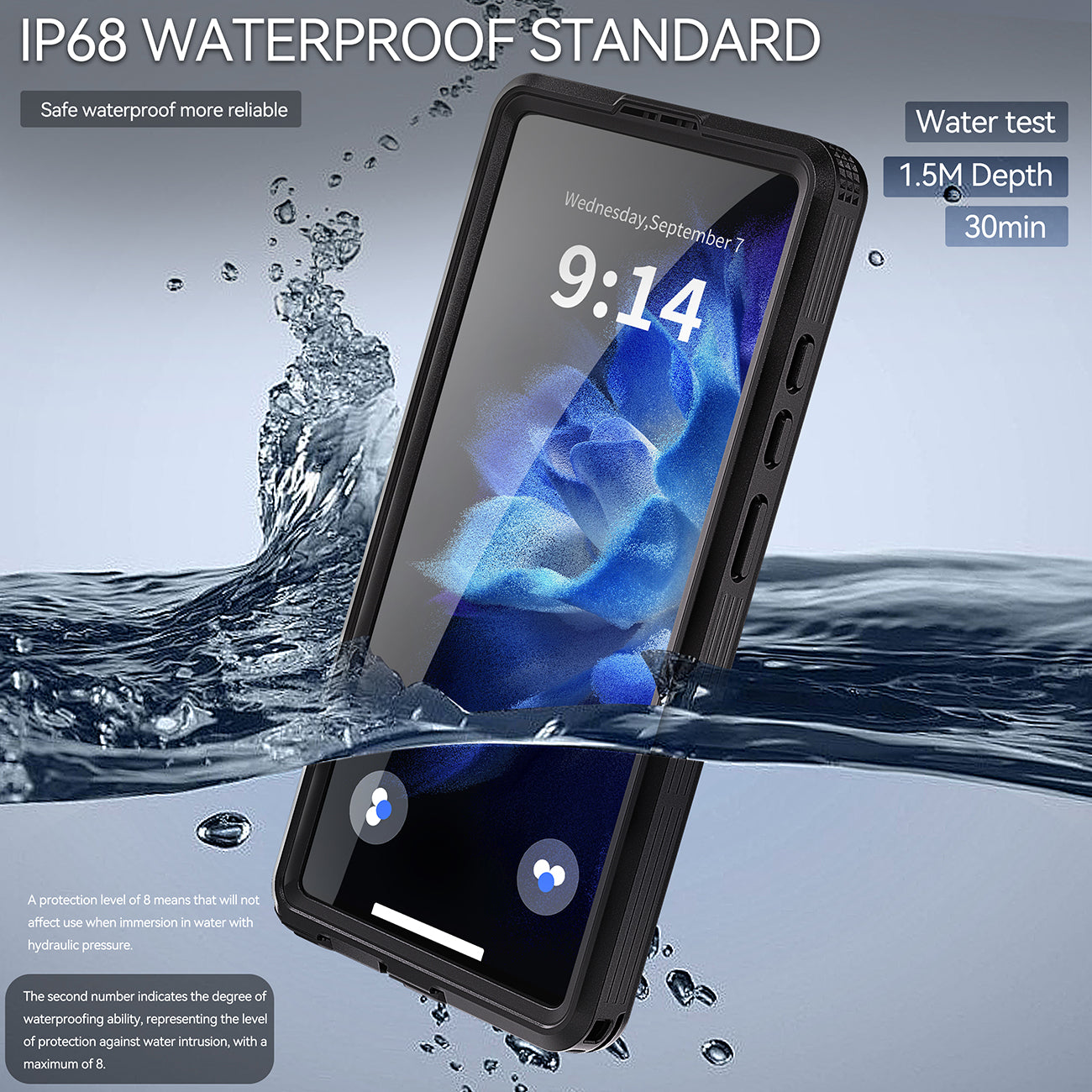 Redpepper Case Life Cover Waterproof Dust Shockproof For Samsung Galaxy S25 Ultra