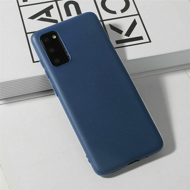 Shockproof Rubber Liquid Silicone Case For Samsung S20 S10 S9 S8 Plus Ultra Note 10 9 8