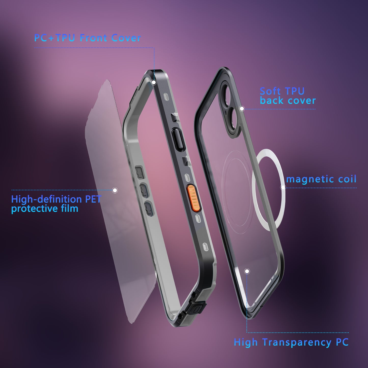 Redpepper Case Life Waterproof ShockProof Cover For iPhone 17 (6.3”)