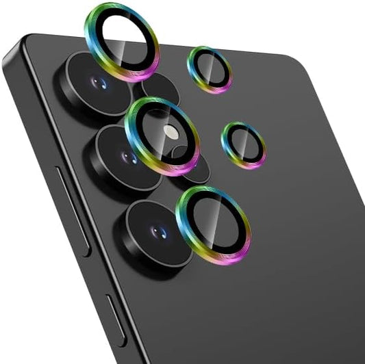 For Samsung Galaxy S25 Ultra Metal Camera Lens Glass Individual Eagle Protector Cover - Multicolour