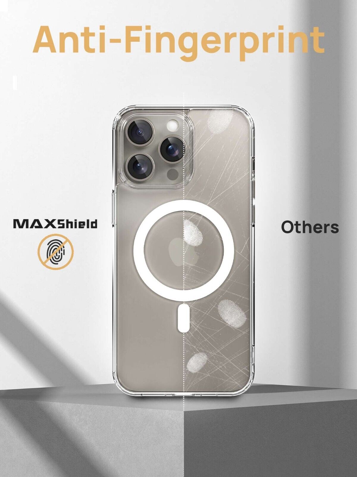 Case Clear Magnetic Shockproof Cover For iPhone 16 15 14 13 12 11 Pro Max Plus Mini