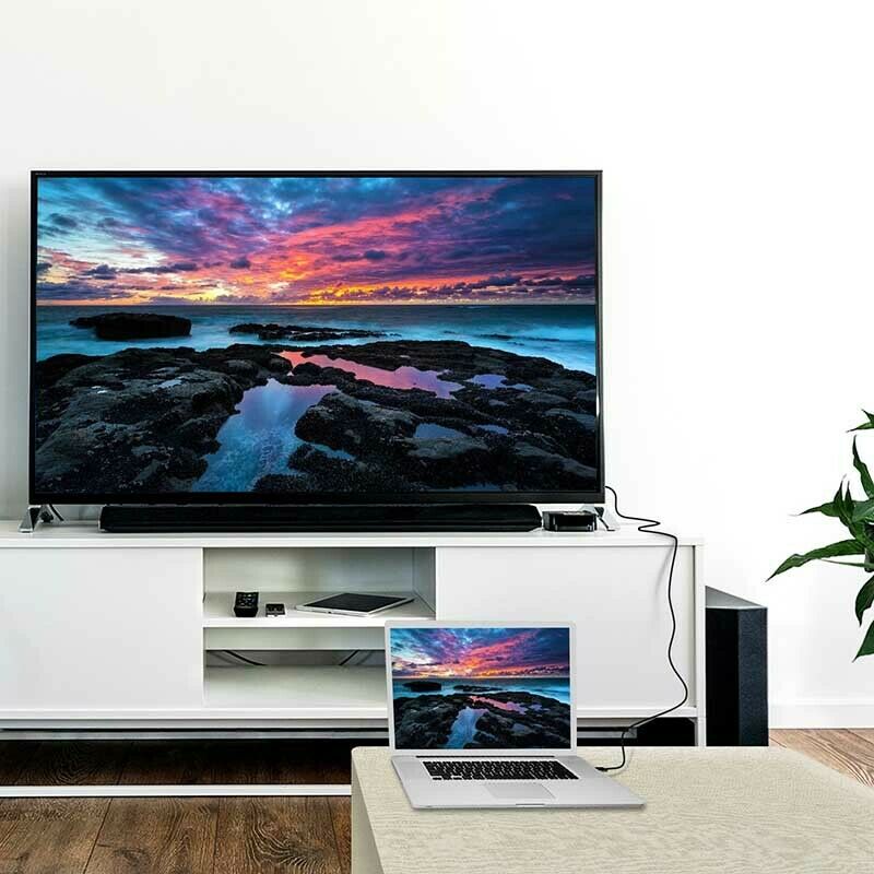 Blupeak DisplayPort to Display Port Cable DP to DP Male to Male 2m HD 1.4 8K Gold Plated