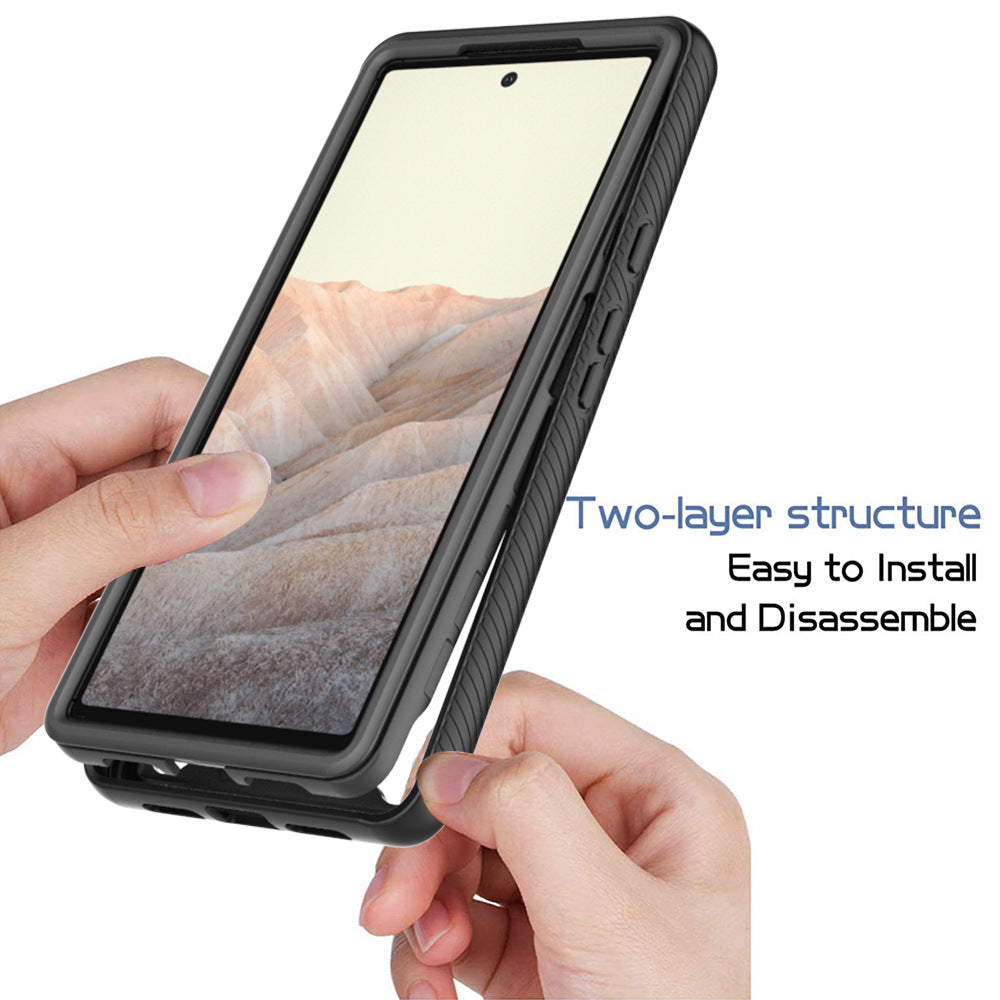 For Google Pixel 2 in 1 Shockproof Heavy Duty Case Bumper Cover