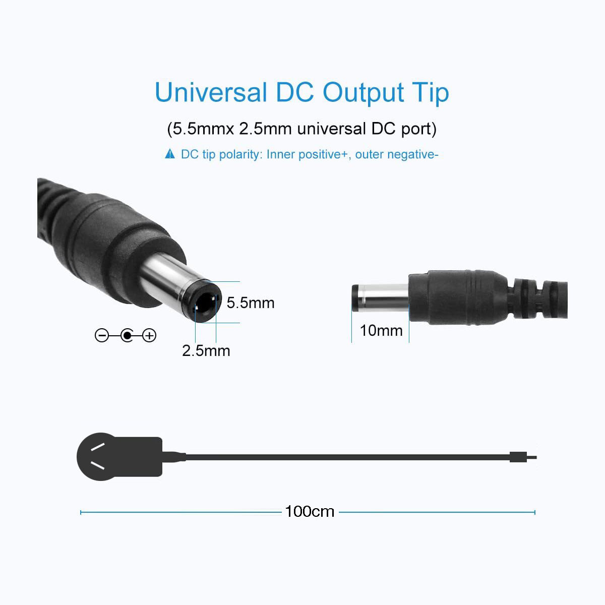 AC 240V to DC 12V 9V 5V 3A 2.5A 2A 1.5A 1A 5.5*2.5mm Power Supply Transformer Adapter For LED Strip