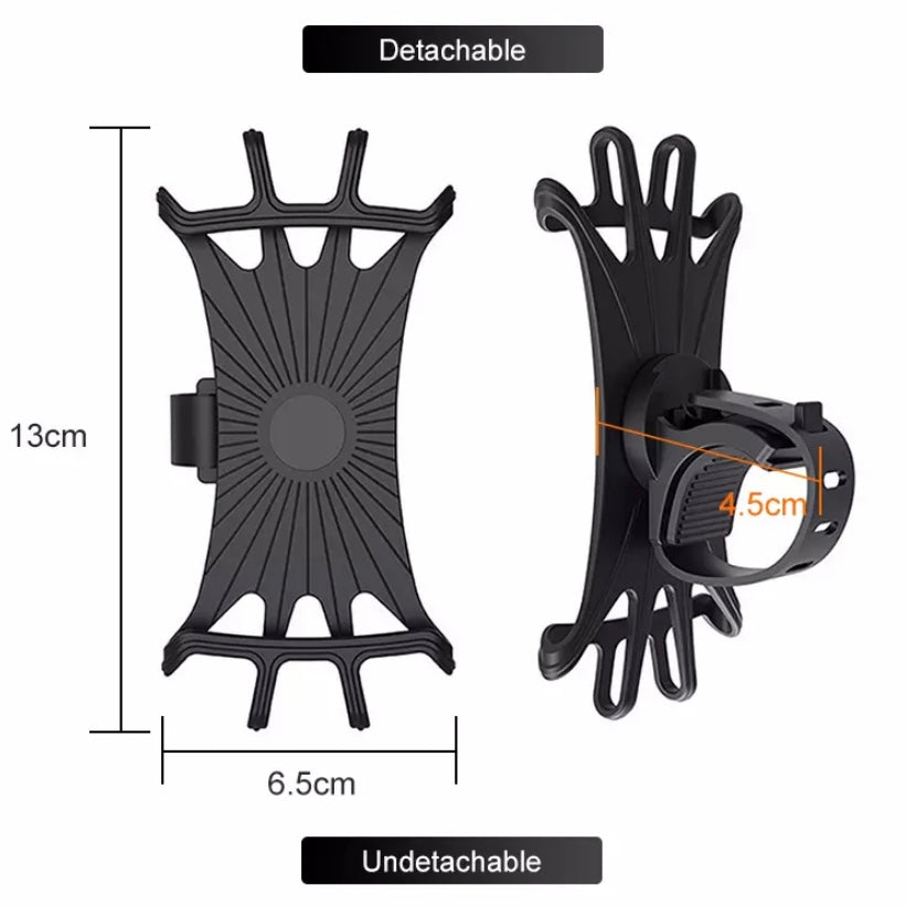 Universal Motor Bike Scooter Stroller Handlebar Mount Holder Cradle For Phone