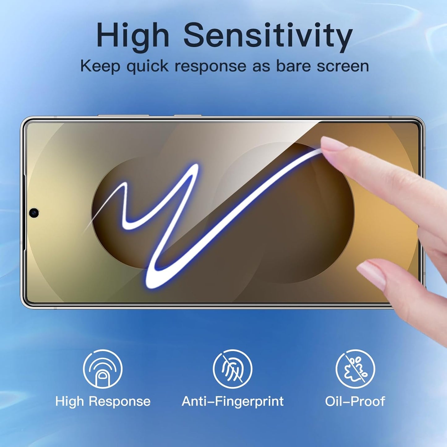 Tempered Glass For Samsung Galaxy S25 Ultra (6.9”) Privacy Premium 9H HD Screen Protector