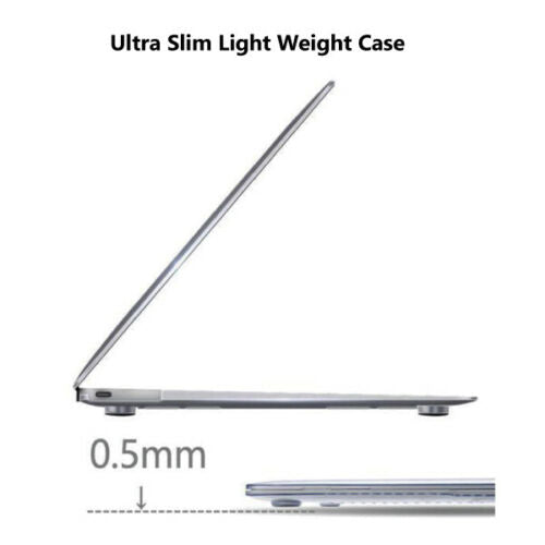 3-IN-1 SET Cover Matte Clear Case For MacBook
