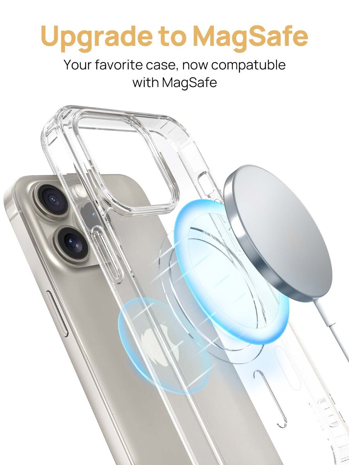 Case Clear Magnetic Shockproof Cover For iPhone 16 15 14 13 12 11 Pro Max Plus Mini