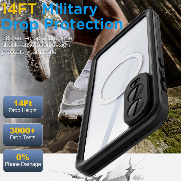 Redpepper Case Life Cover Waterproof Dust Shockproof For Samsung Galaxy S25 Edge