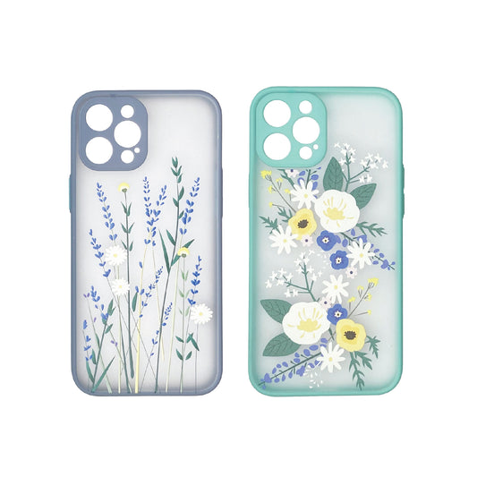 Flower Pattern Case Silicone Cover For iPhone