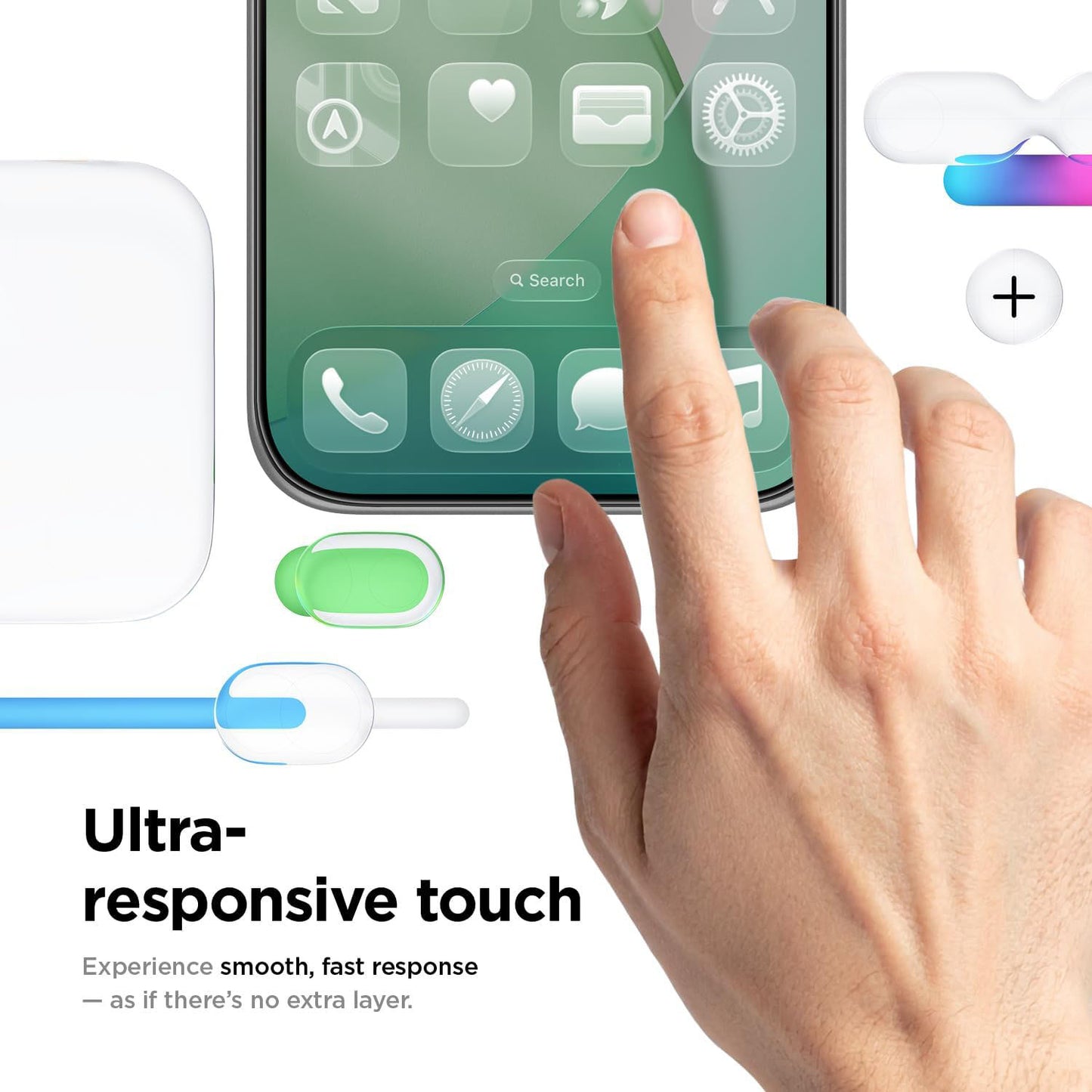 Tempered Glass Privacy Screen Protector Anti-Spy 9H Hardness For Apple iPhone 17 Pro Max (6.9”)