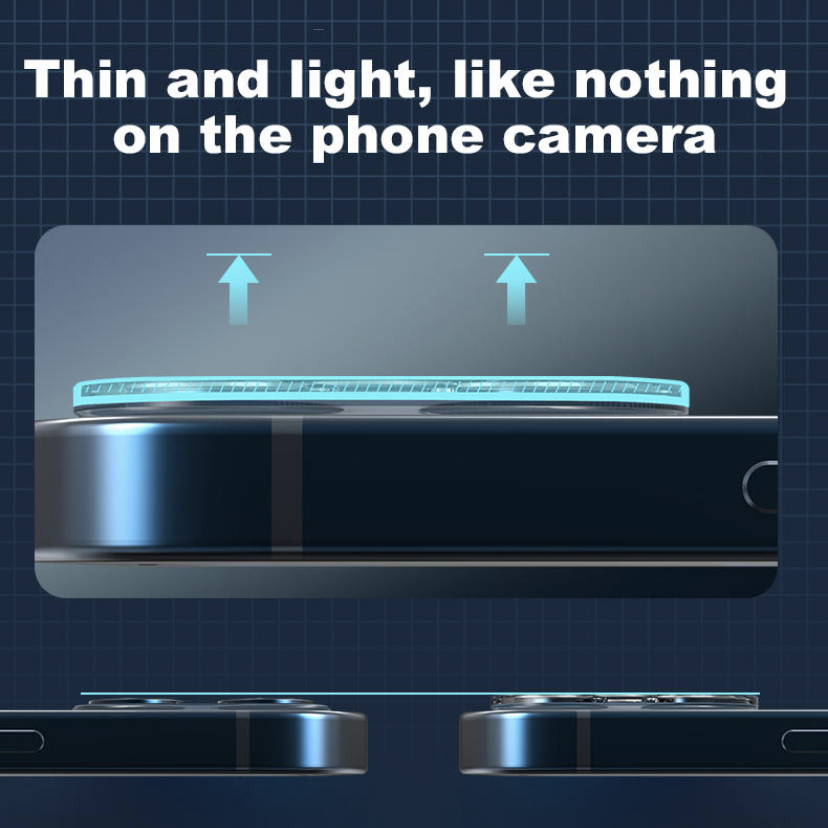 Camera Lens Tempered Glass Screen Protector For iPhone
